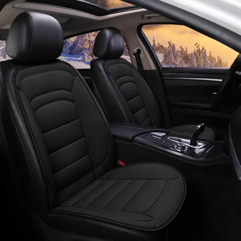 12V Heated Car Seat Cover – Universal Warmth-Enhancing Seat Protector 1
