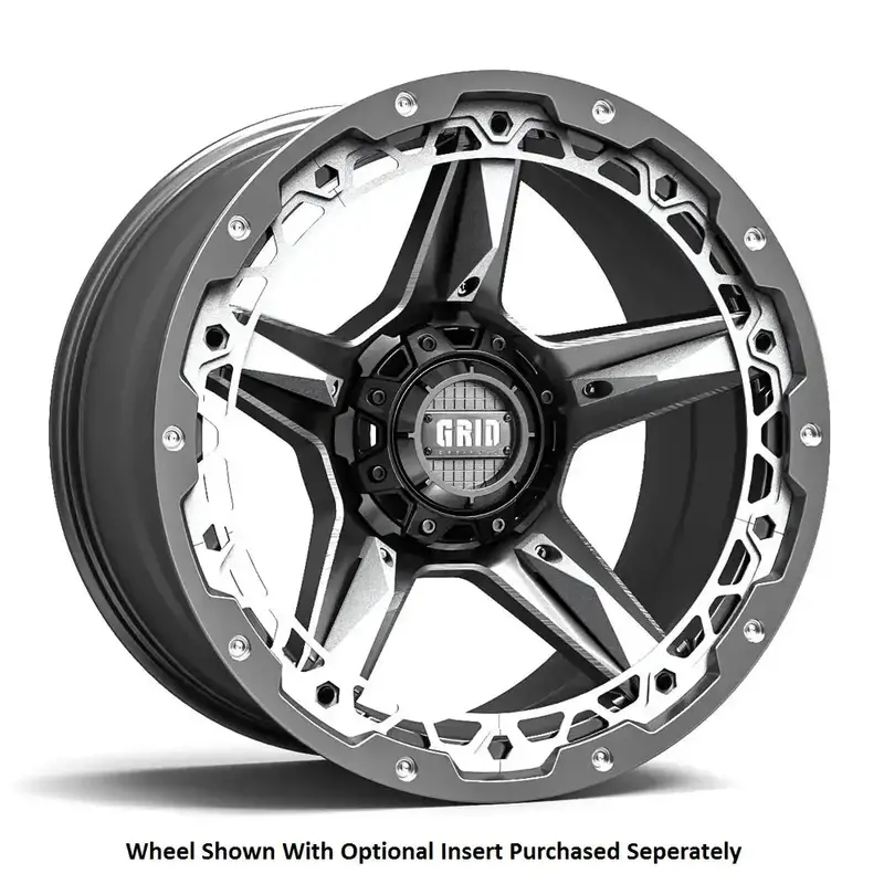 17×9.0 Inch Alloy Wheel – 5×127/139.7Mm Bolt Pattern, -12Mm Offset, 87.1Mm Hub Bore 1