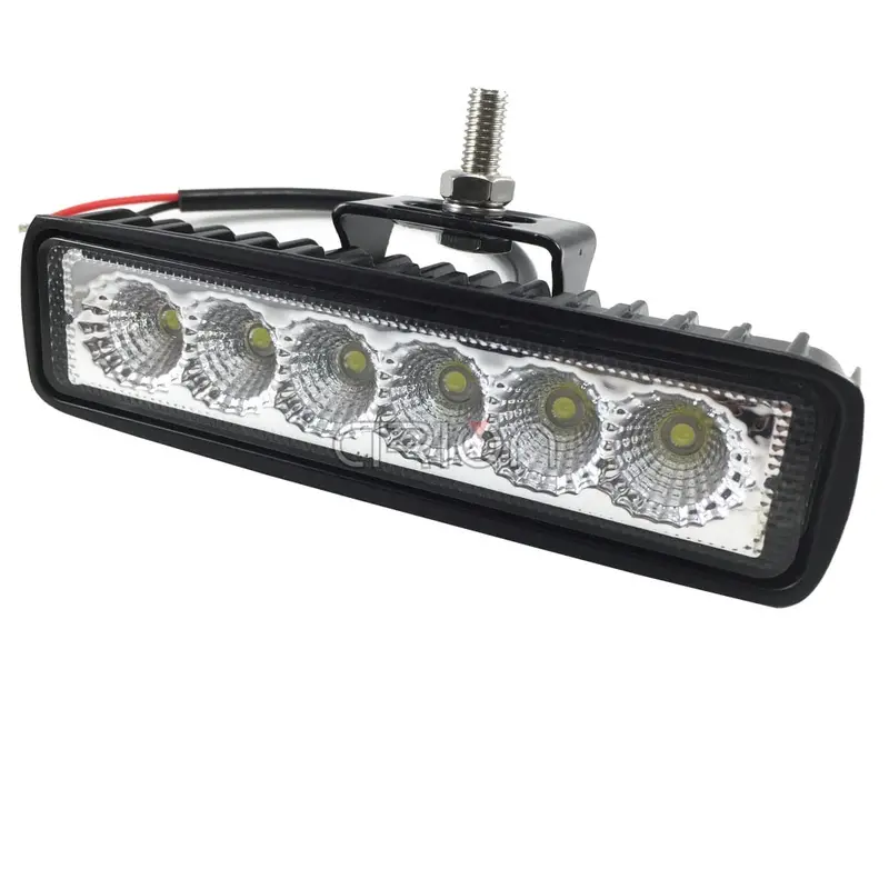 18W Dual-Mode Led Work Light – Spot/Flood Beam, 9–32V Dc, Rugged Off-Road Lighting For Suvs And Trucks 1