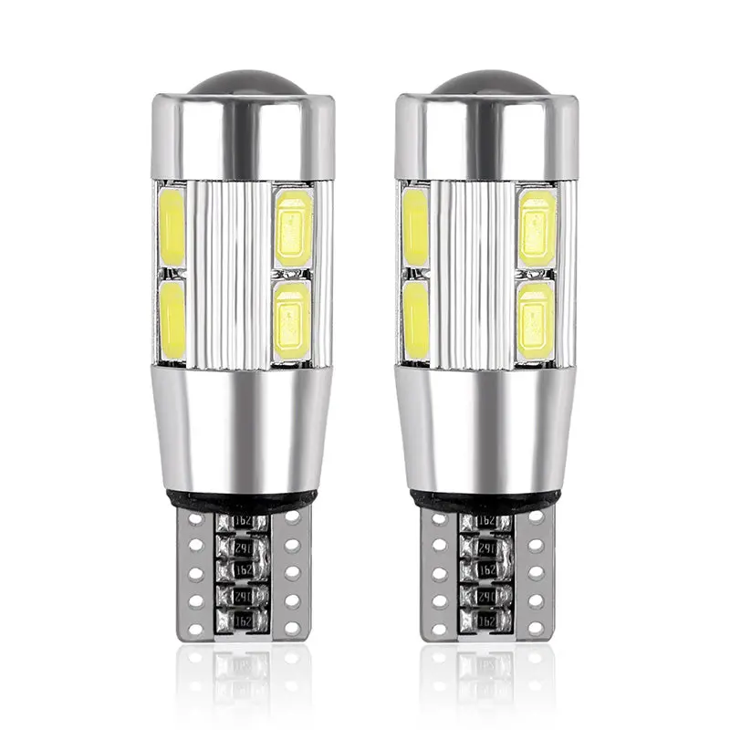 2-Pack Canbus-Compatible T10 Led Bulbs – Error-Free 5630 Smd Parking & Side Lights 1
