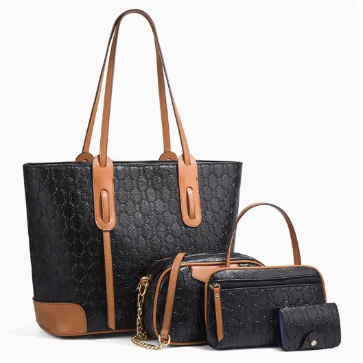 4-Piece Coordinated Mother-Daughter Bag Ensemble 1