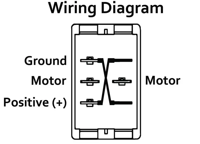 4-Pin Slide-Out Electrical Switch Assembly 1