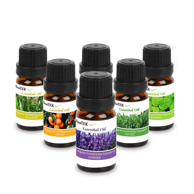 6-Bottle Aromatherapy Essential Oil Set For Relaxation And Wellness 1