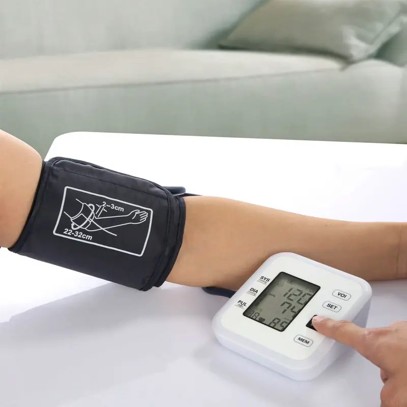 Arm Blood Pressure Monitor With Extra-Large Adjustable Cuff And Dual-User Memory – Clinically Validated Digital Sphygmomanometer 1