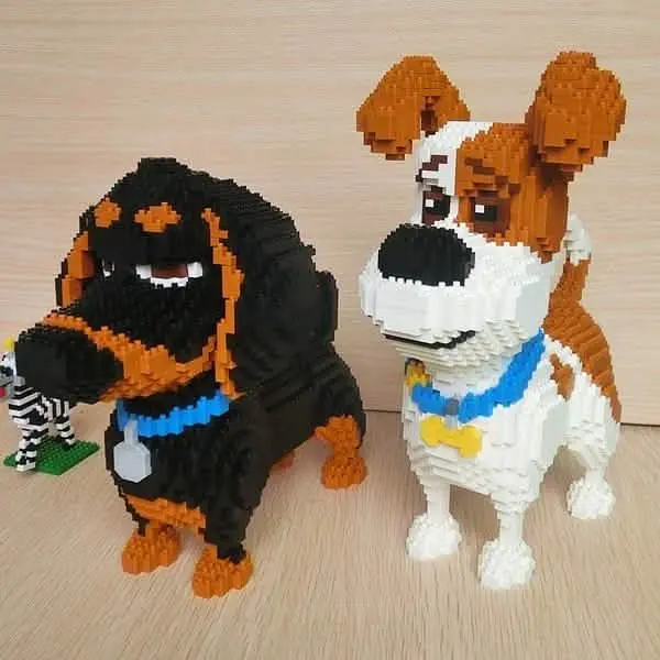 Balody Cartoon Dog Building Kit – Educational Brick Assembly Model For Kids 1