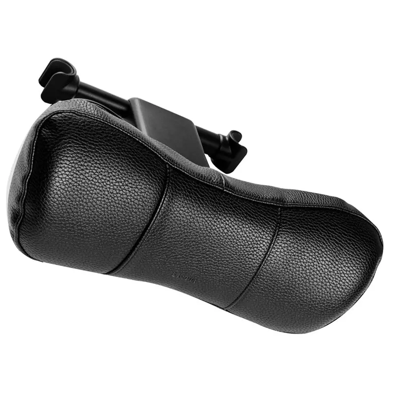 Baseus Adjustable Car Neck Pillow With 3D Memory Foam & Pu Leather Cover 1