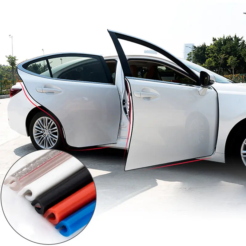 Car Door Collision Guard – Soft Rubber Anti-Scratch Bumper Strip For Garages And Tight Spaces 1