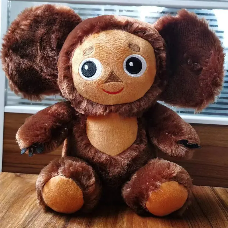 Chubu Big-Eared Monkey Plush – Russian-Inspired Soft Stuffed Animal Toy 1