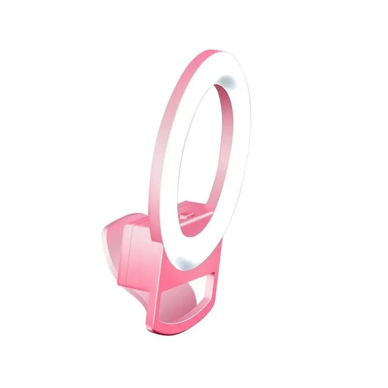 Clip-On Smartphone Ring Light – Compact Selfie Illuminator 1