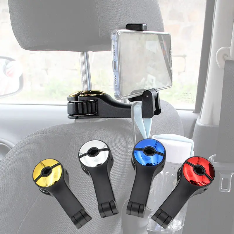 Customizable G02 Flash Bracket – Locking Car Phone Mount With Creative Hook Design 1