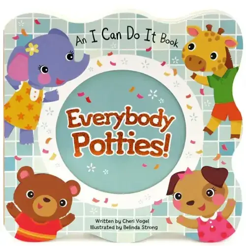 Everybody Potties By Karen Katz – Interactive Board Book For Toddlers 1