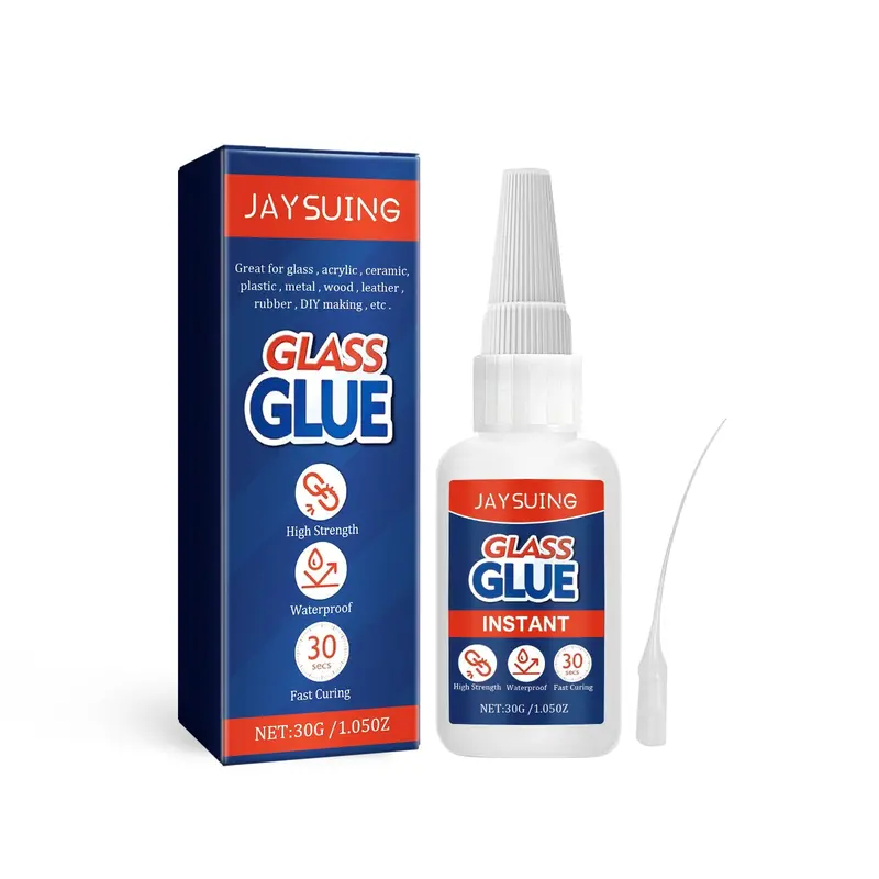 Fast-Setting Glass & Ceramic Adhesive – High-Strength Acrylic Bonding Glue 1