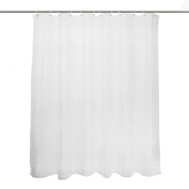 Fitnate 72-Inch Clear Eva Shower Liner – Mildew-Resistant Bathroom Curtain 1