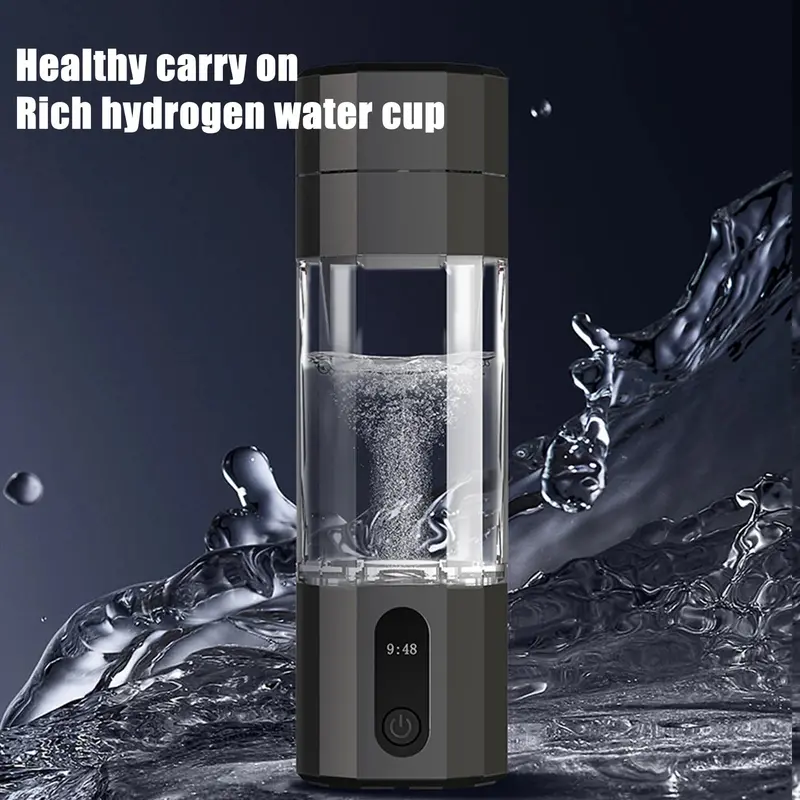 H60 Hydrogen-Rich Water Bottle – Portable Electrolysis Mug With Leak-Proof Design & 6000Ppb Output 1