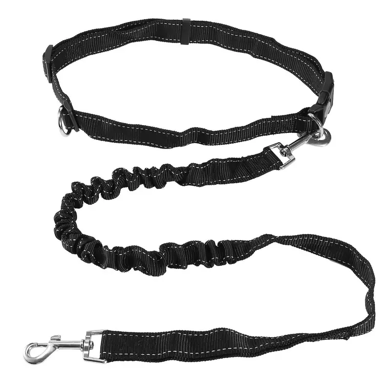Hands-Free Waist-Mounted Dog Leash For Active Walks And Hands-Free Control 1