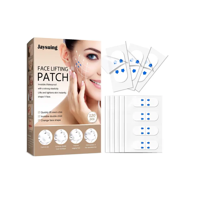 Invisible Facial Lifting Patch For V-Contouring, Fine Line Reduction, And Skin Firming 1