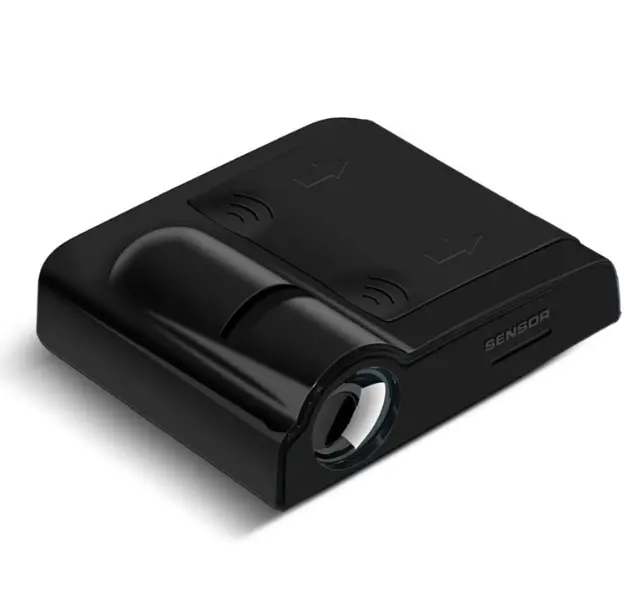 Led Door Welcome Light Projector – Automatic Induction Laser Atmosphere Lamp With Interchangeable Patterns For Cars 1