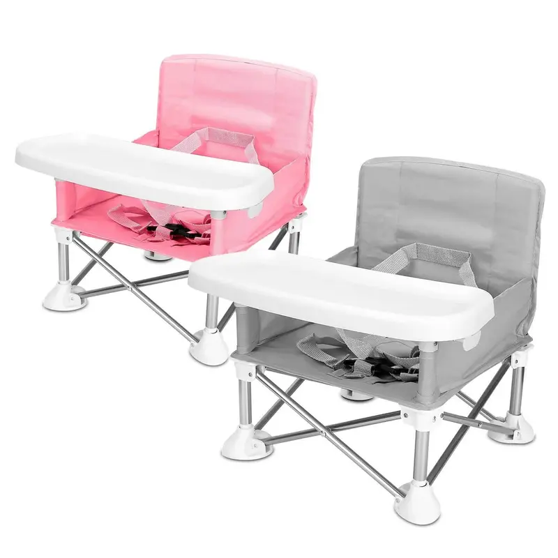 Lightweight Portable Booster Seat For Traveling With Toddlers 1