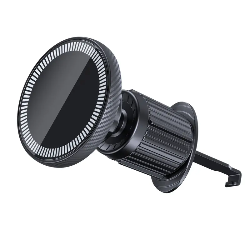 Magsafe-Compatible Car Mount – Magnetic Vent Clip For Iphone 13–15, Samsung & Xiaomi 1