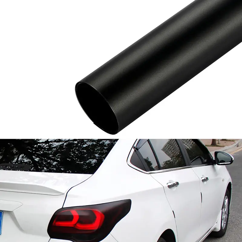 Matte Black Tint Film For Headlights, Taillights & Fog Lamps (30Cm X 100Cm) 1