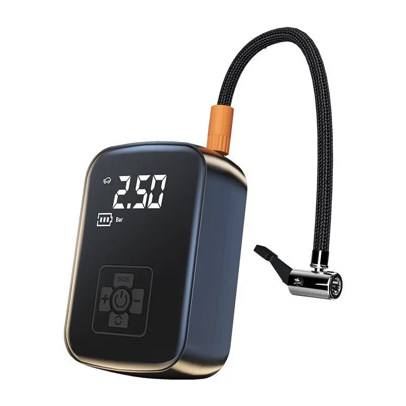 Mini Dual-Purpose Air Pump – Portable High-Pressure Inflator For Cars, Bikes & Home Use 1