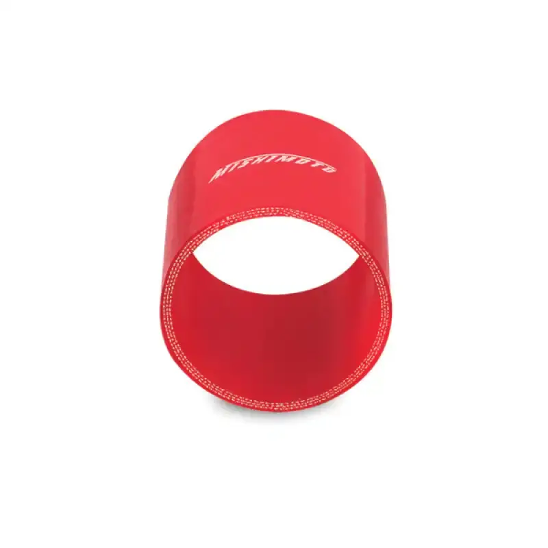Mishimoto 3-Inch Red Straight Coupler For Custom Intake Or Intercooler Piping 1