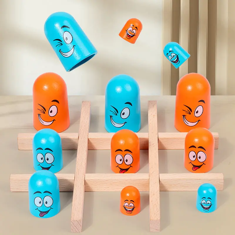 Nesting Doll Face-Changing Board Game – Preschool Intelligence-Building Puzzle For Parent-Child Play 1