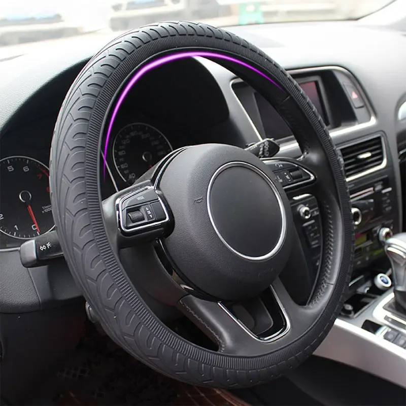 Non-Slip Silicone Steering Wheel Cover – Universal Fit For Most Vehicles 1
