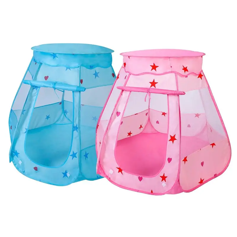 Pop-Up Kids’ Play Tent – Princess & Prince-Themed Toddler Indoor Playhouse 1