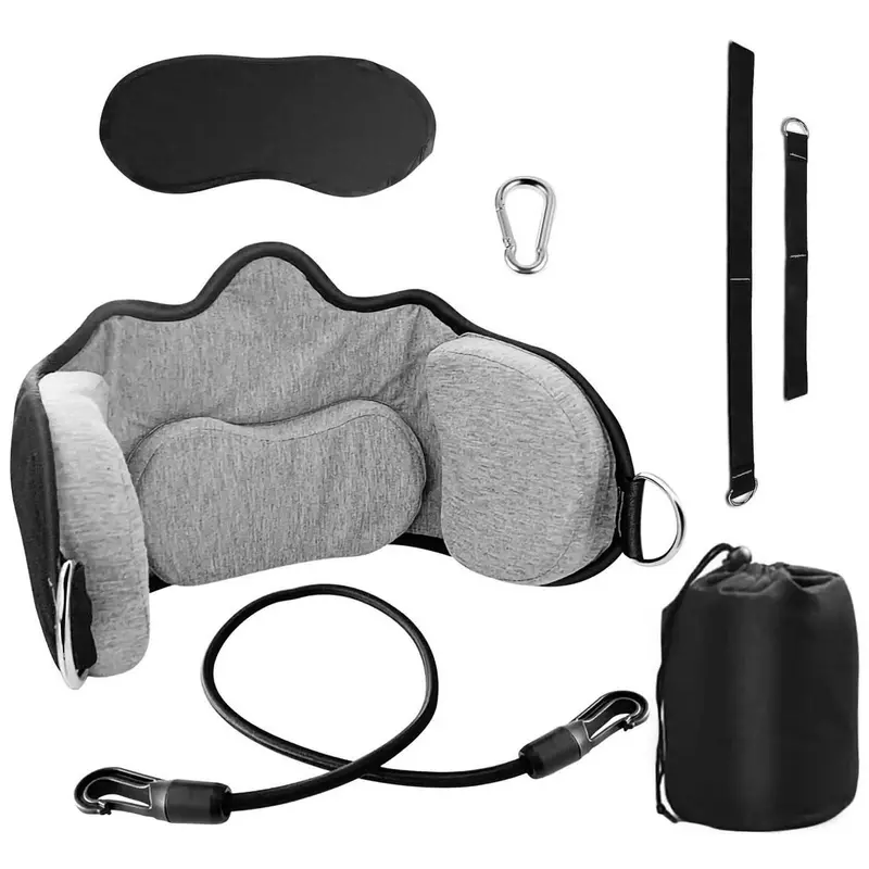 Portable Neck & Head Hammock For Cervical Traction And Relaxation 1