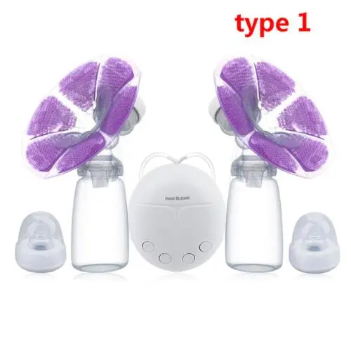 Single-Electric Breast Pump With Integrated Milk Bottle 1