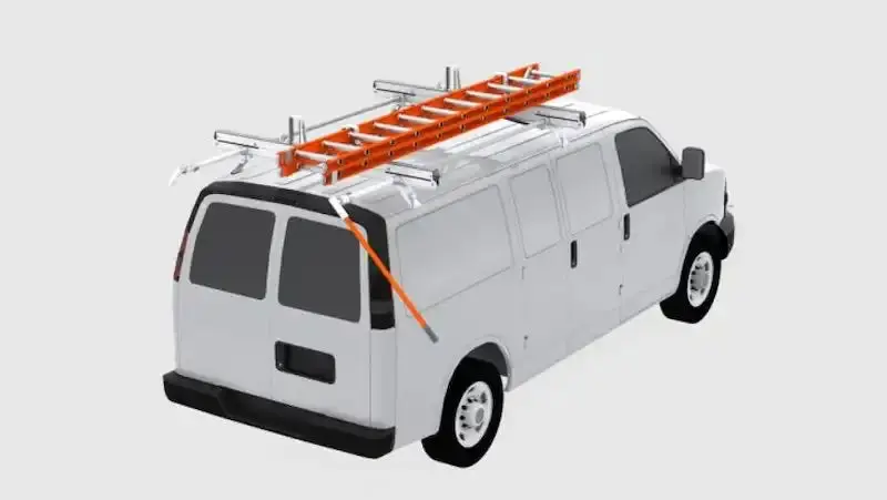 Uplyft Single-Ladder Rack With Standard Slide Function – Heavy-Duty Aluminum Roof-Mounted Transport System 1