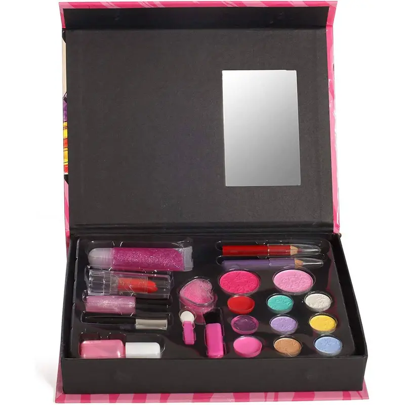 Washable Kids' Pretend Play Makeup Set – Fun Beauty & Fashion Kit 1