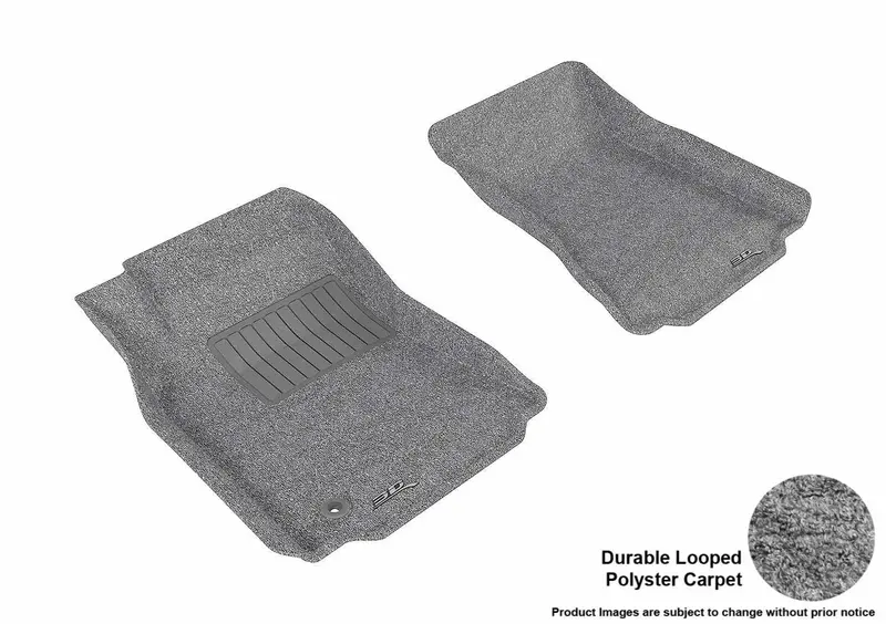 3D Maxpider Classic Gray Floor Mats – 2-Piece Front Set (L1Cd00712201), Limited Stock 1