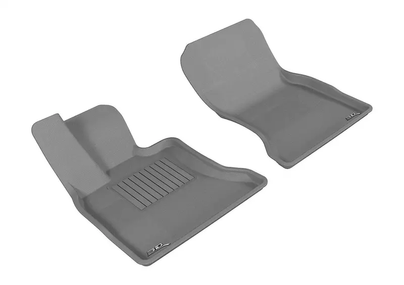 3D Maxpider L1Bm01811501 Kagu Gray All-Weather Floor Mat Set – 2-Piece Front (Limited Stock) 1