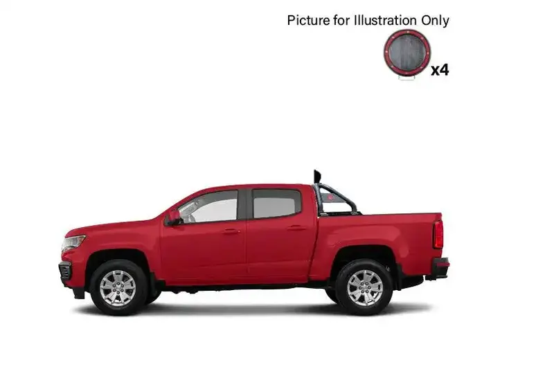 Black Horse Off Road Rb005Bk-Plfr Steel Raised Bed Base For Tonneau Cover Clearance 1