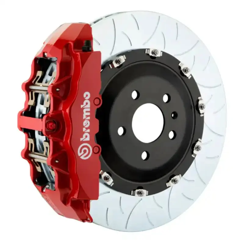 Brembo Gt Big Brake Kit – Front 380X34Mm Two-Piece Slotted Rotors For Tesla Model 3 (2018+) 1