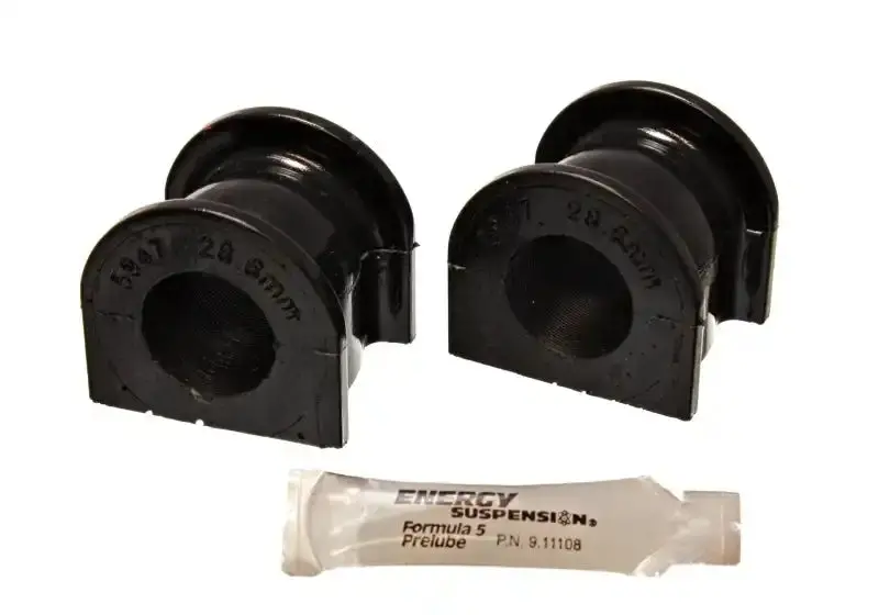 Energy Suspension 28.2Mm Front Sway Bar Bushing Kit – Black Polyurethane For 2000–2009 Honda S2000 1