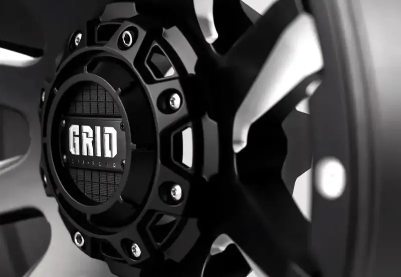 Grid Gd05-18090052F0087 18X9 Forged Aluminum Wheel – Matte Black Finish 1
