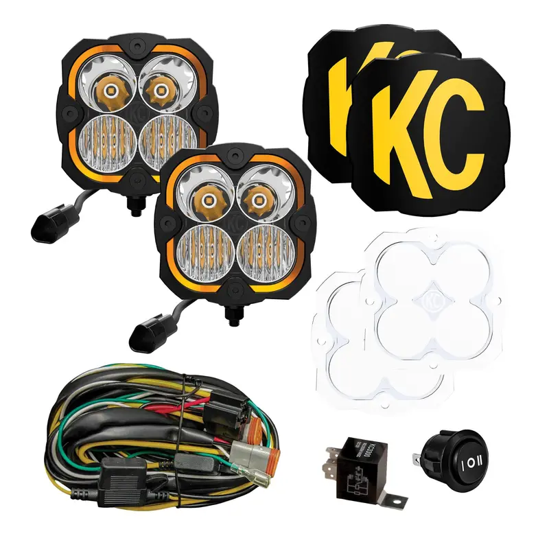 Kc Hilites Flex Era 4 Led Light System – Compact, High-Output Lighting 1