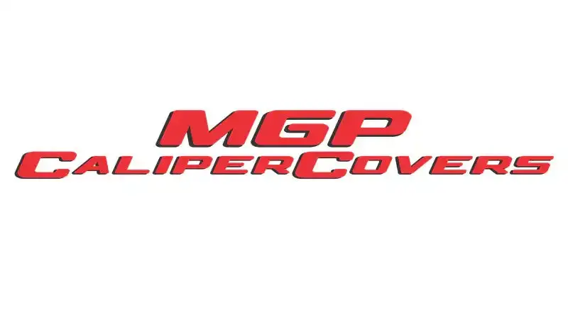 Mgp Engraved Caliper Covers – Front & Rear, Yellow Finish For 2019 Chrysler Pacifica 1