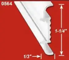 Mill-Finished Aluminum Molding Trim – 8-Foot Length Per Piece 1