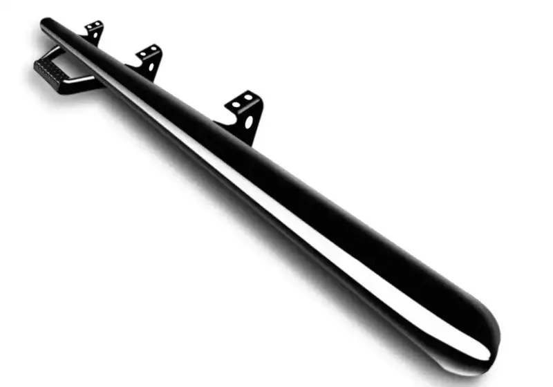 N-Fab C8889Xc Black Powder-Coated Nerf Step Bars – 3-Inch Tube, Wheel-To-Wheel Fit 1