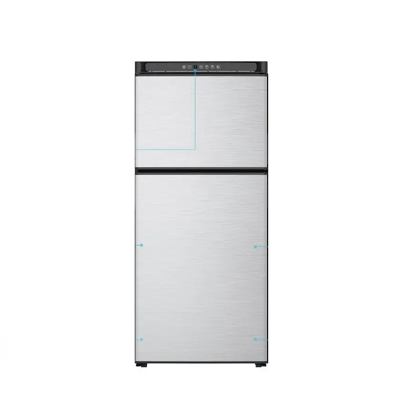Norcold N8Dcbkr 8-Cubic-Foot 12V Dc Refrigerator – Right-Hand Door, Black Cabinet 1