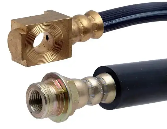 Premium Hydraulic Brake Hose Assembly – Dot Compliant, Stainless Braided 1