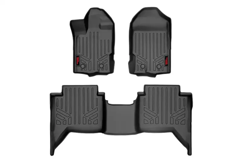 Rough Country Heavy-Duty Rubber Floor Mats – Model M-51002 1