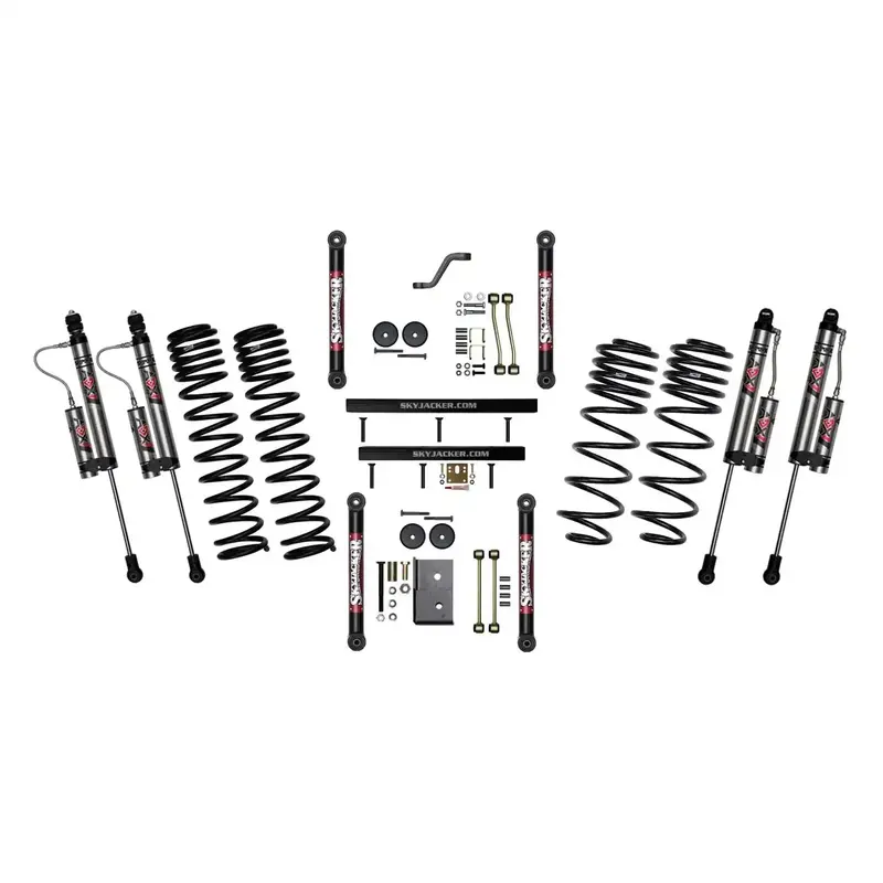 Skyjacker Tj401Bkxlt 4-Inch Lift Kit With Adx 2.0 Remote Reservoir Shocks 1
